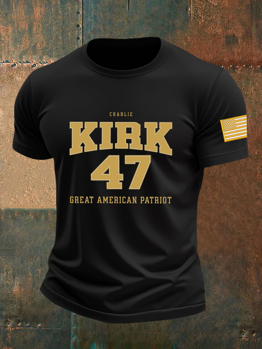 Men's Freedom Is Not Free R.I.P Charlie Kirk Short Sleeve T-shirt