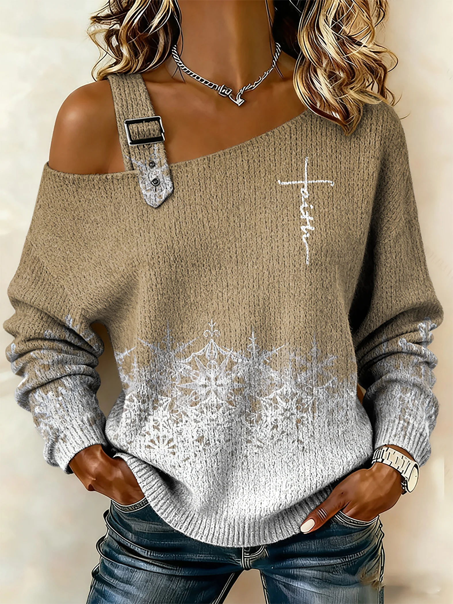 Women'S Casual Western-Style Printed Top-Fast Shipping