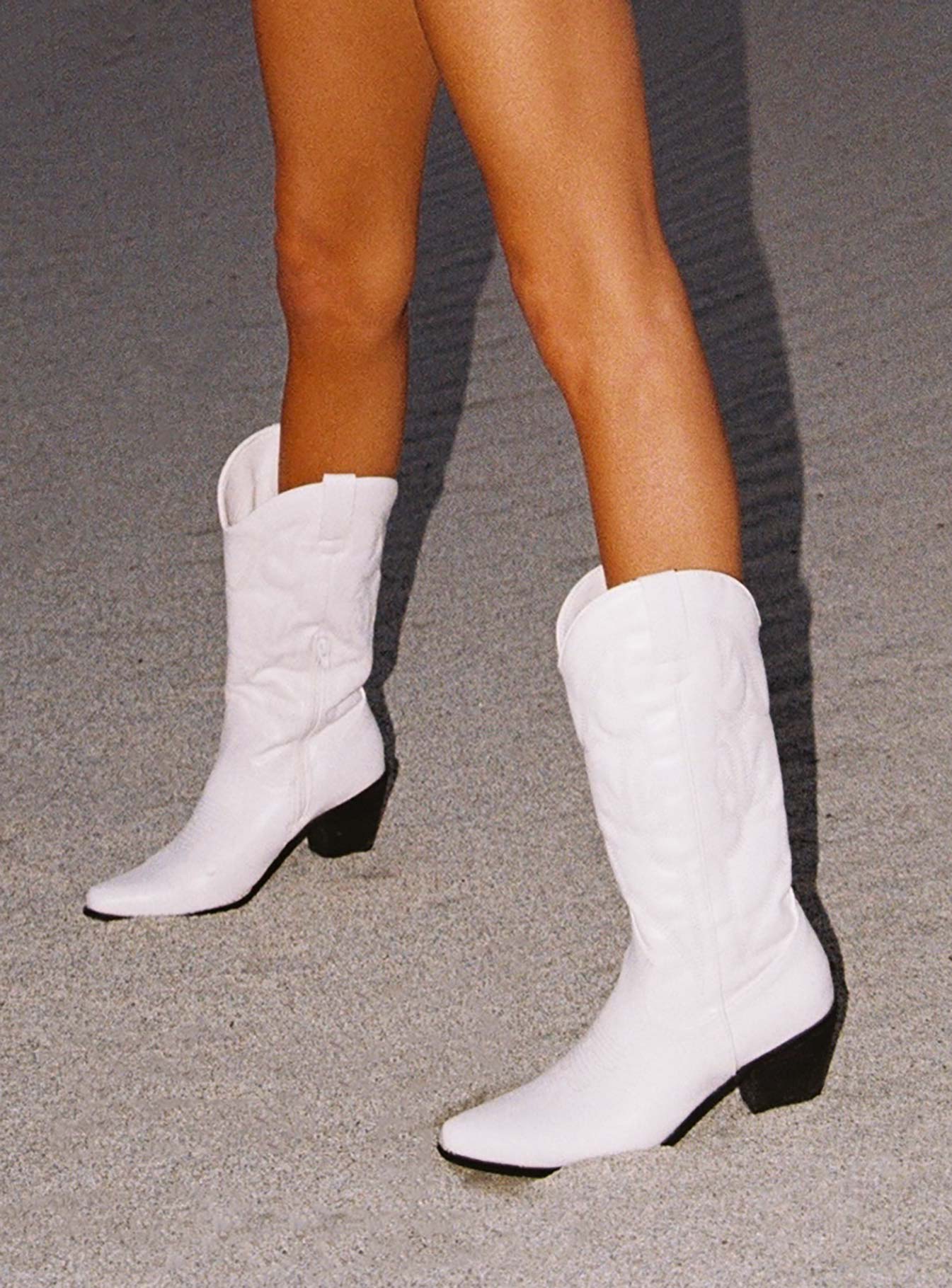 Therapy Clayton Boots White
