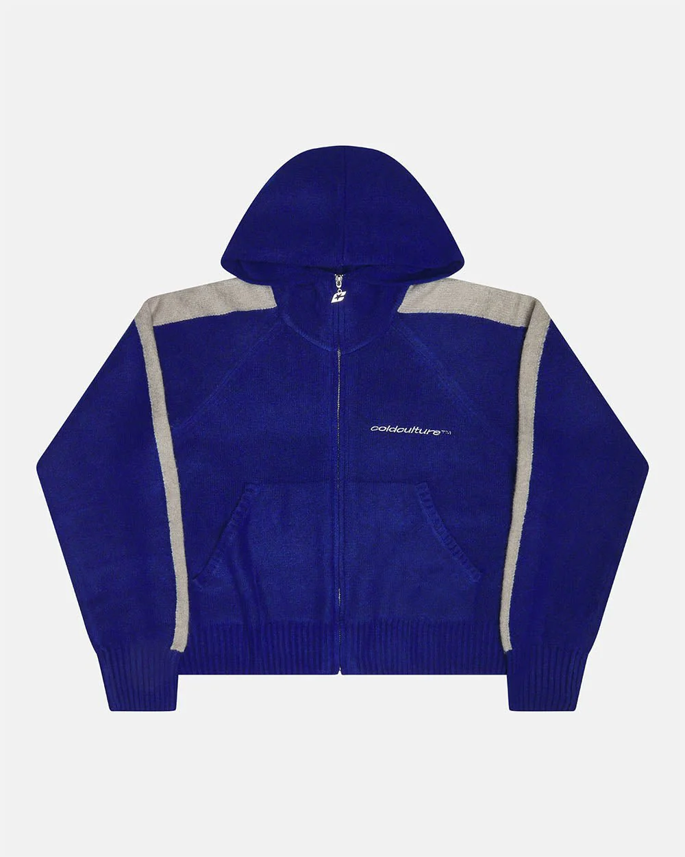 VIBRANT TEDDY KNIT BLUE