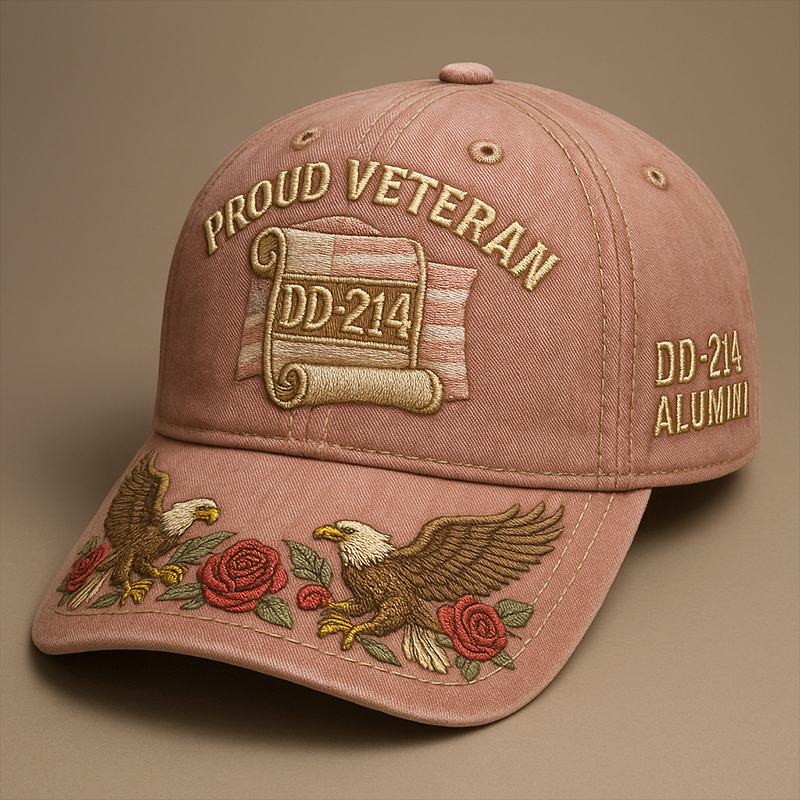 Women's Veterans Art Print Hat