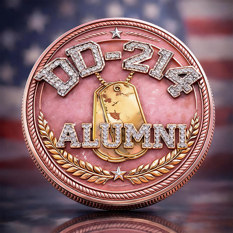 Strength, Honor & Attitude Commemorative Coin