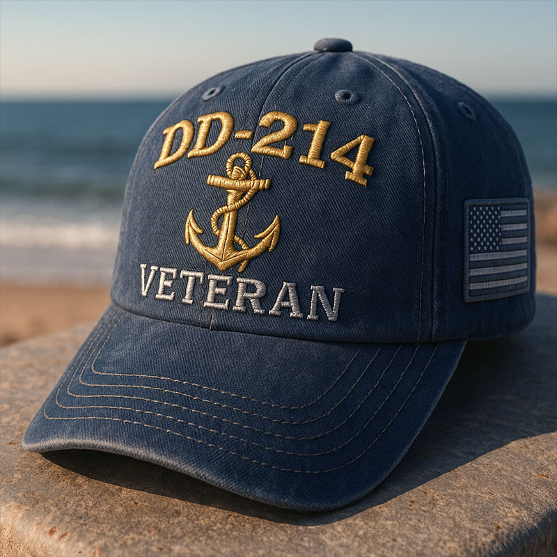 Veterans Printed Casual Hat