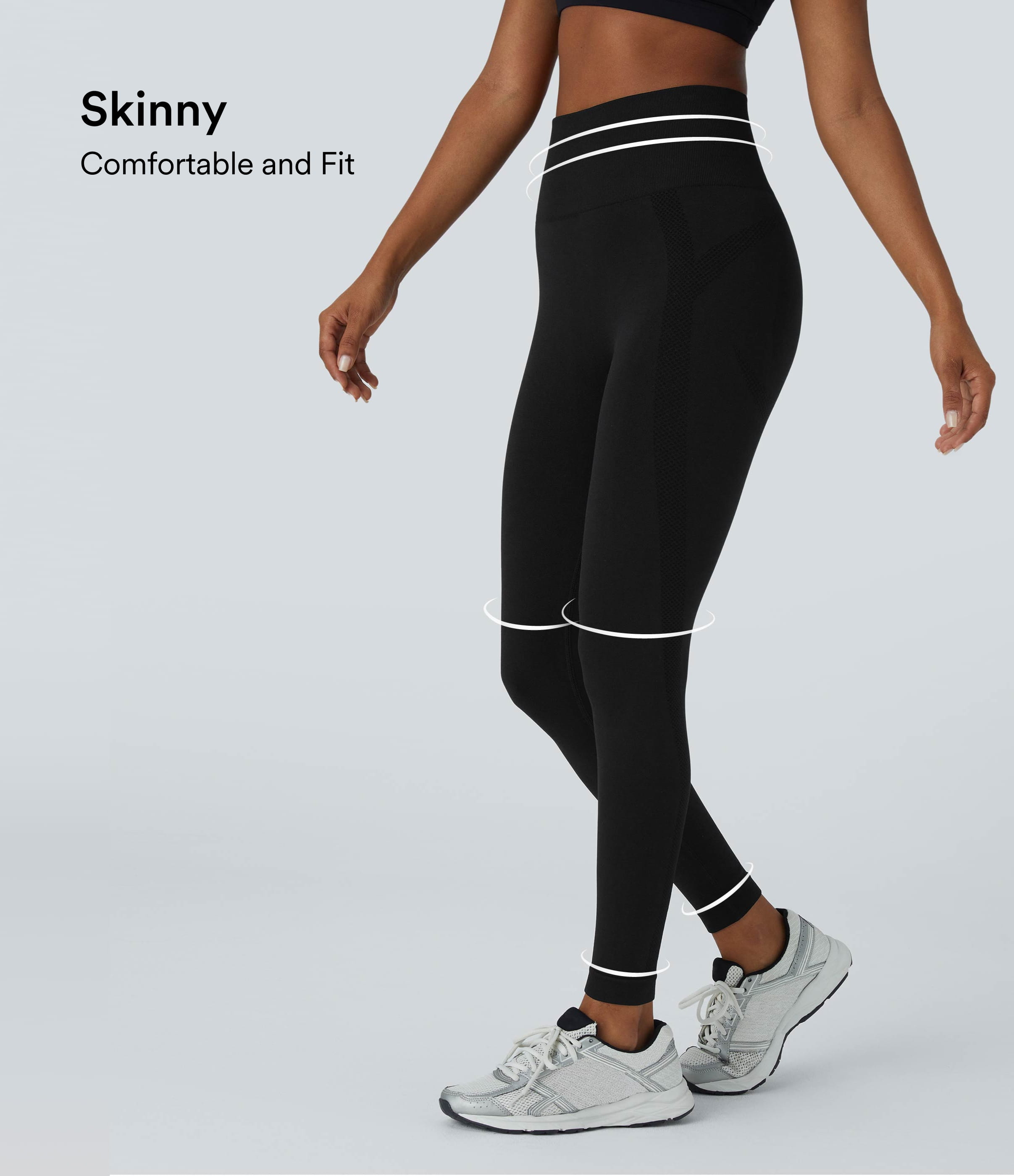 Seamless Flow High Waisted Ruched 7/8 Yoga Leggings