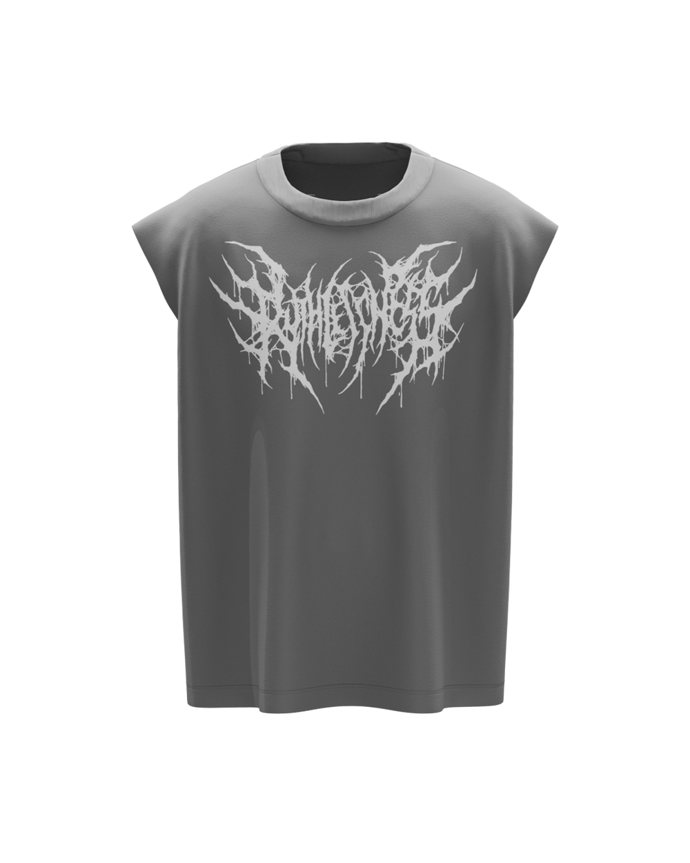 Ruthless Dark Grey Unisex Boxy Vest