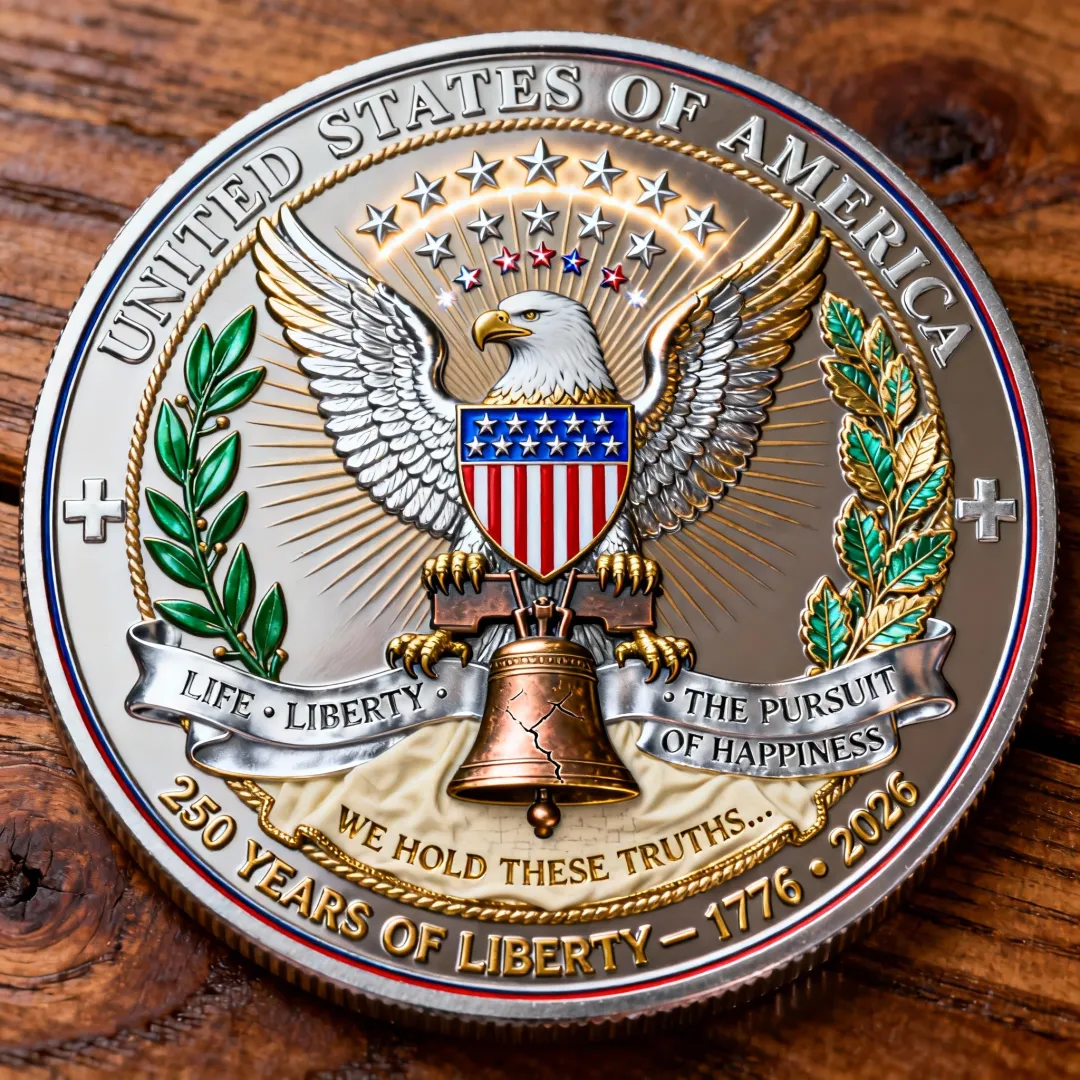 🏆Flash Sale 60% OFF - Declaration of Independence – 250th Anniversary Commemorative Coin