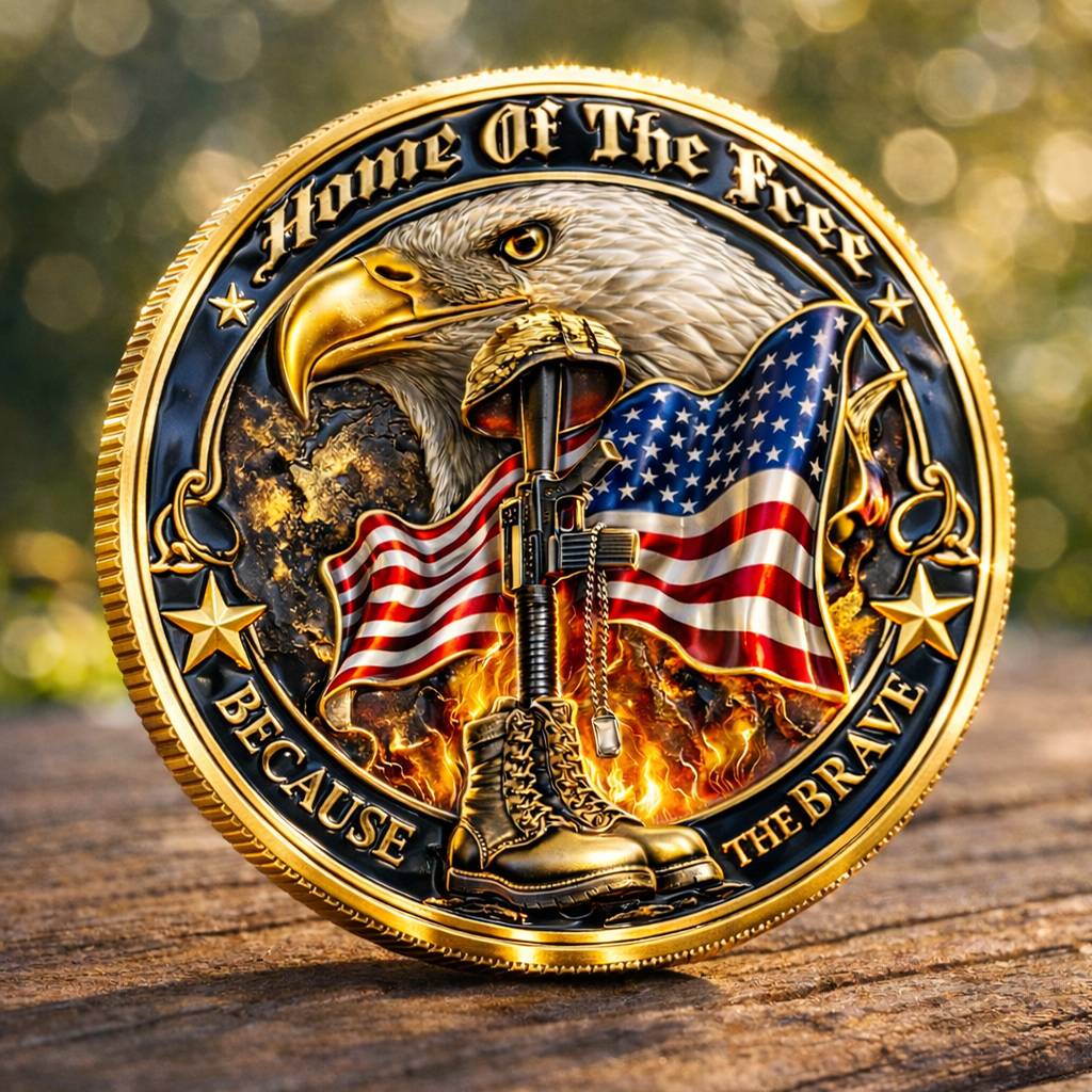 American Freedom Challenge Coin