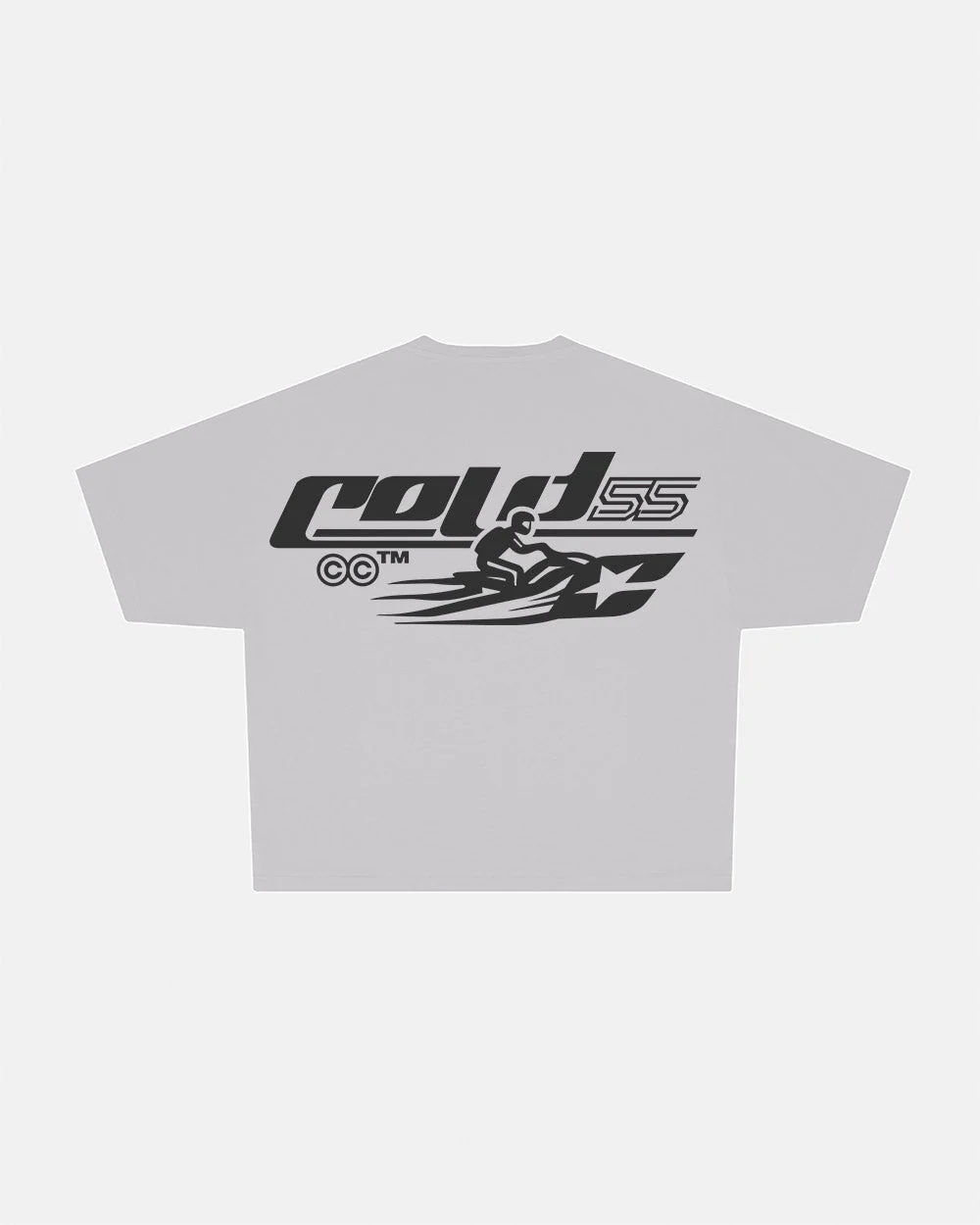 JET SKI TEE LIGHT GREY