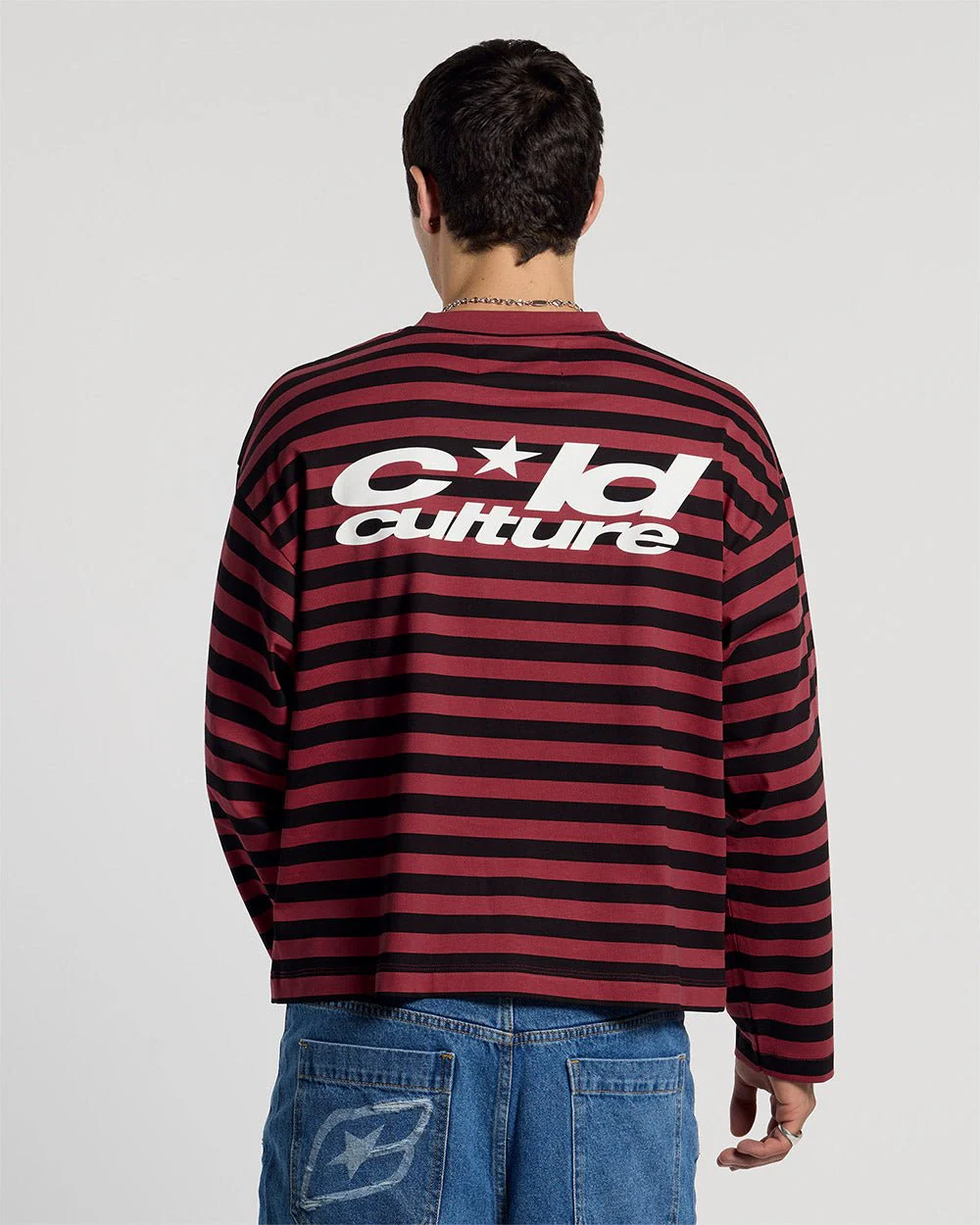 PARDON ME LONGSLEEVE BLACK & RED