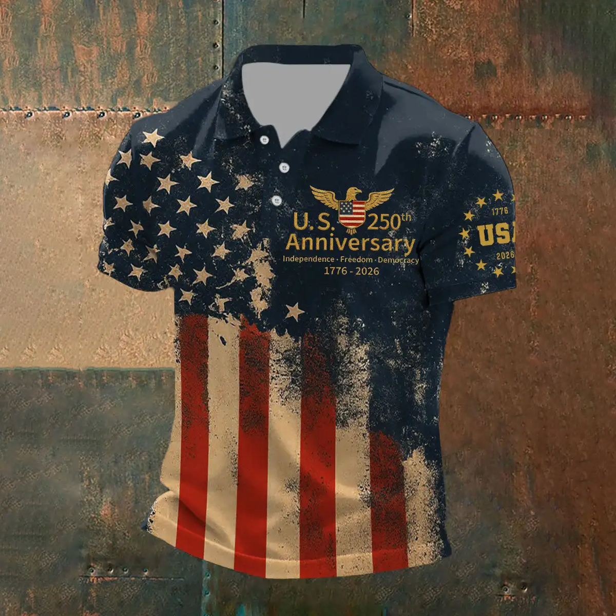 Men's American 250th Anniversary Commemorative T-Shirt