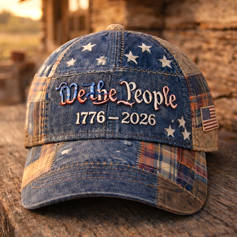 US Retro 250th Anniversary Casual Hat