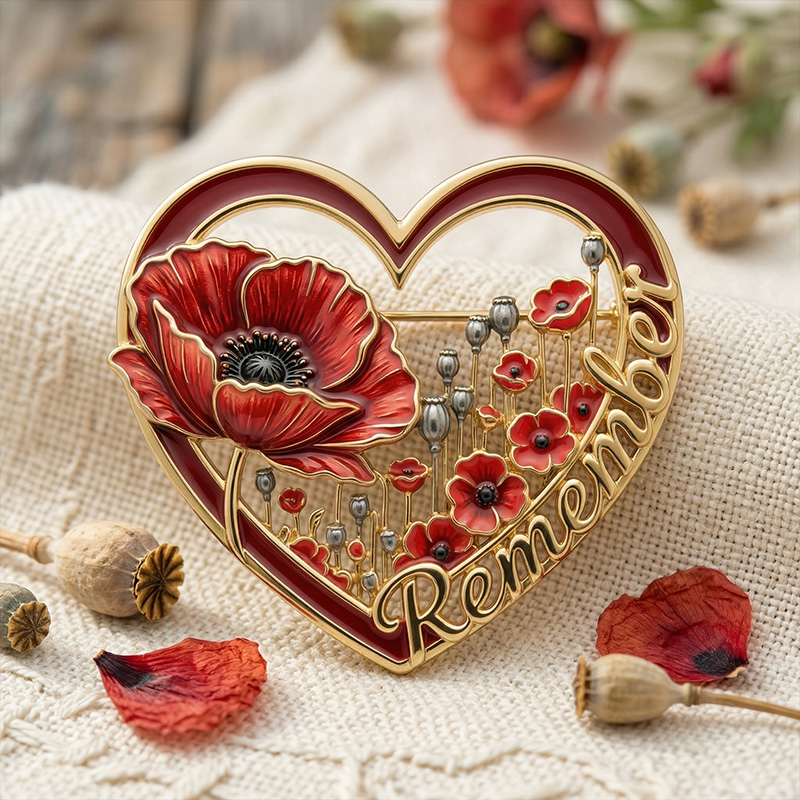 Memorial Day Exquisite Brooch