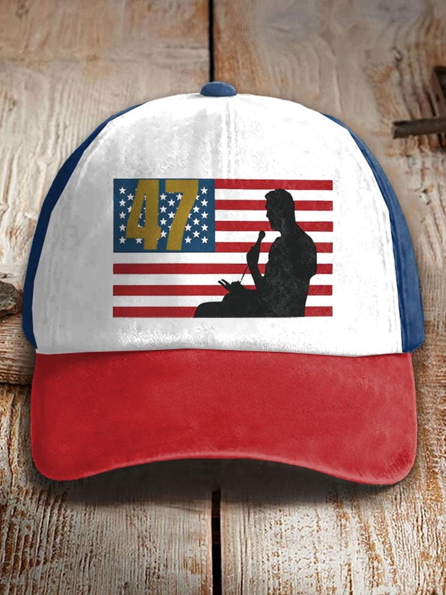 Unisex Turning Point  Flag Print Hat