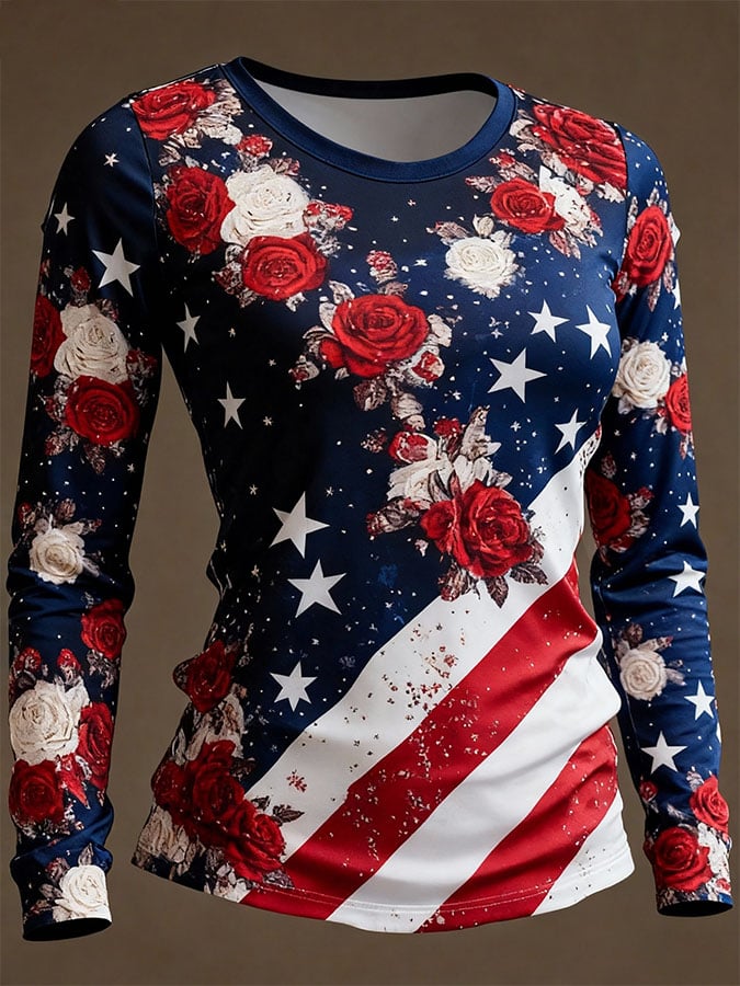 Women's Printed Casual T-shirt