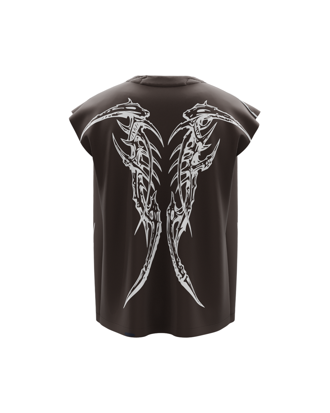 Corpse Brown Unisex Boxy Vest