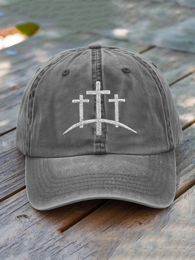 🔥Buy 3 Get 15% Off🔥Unisex Retro Faith Cross Print Hats