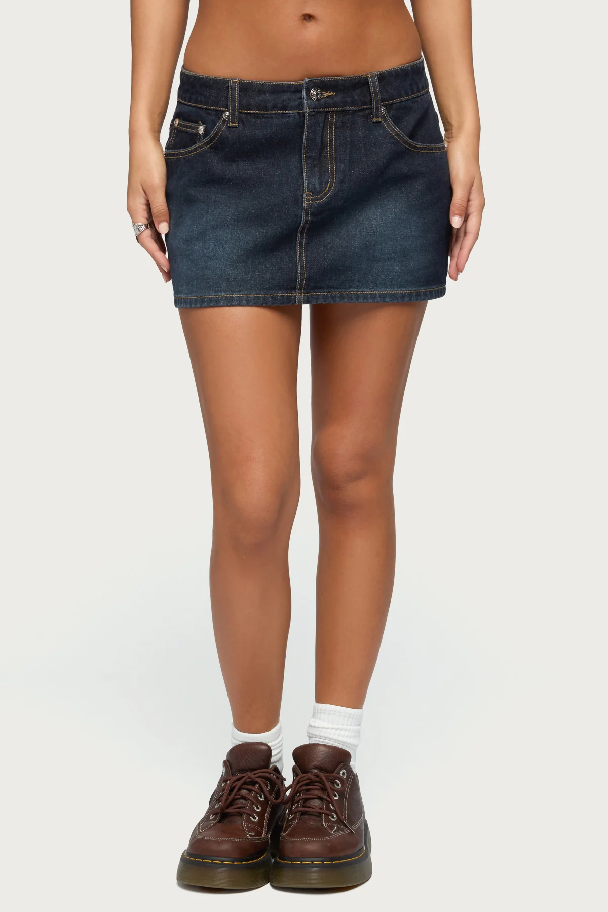 Chiara Denim Micro Skirt