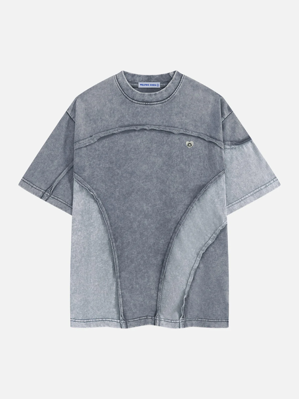 Aelfric Eden Contrast Panel Washed Tee