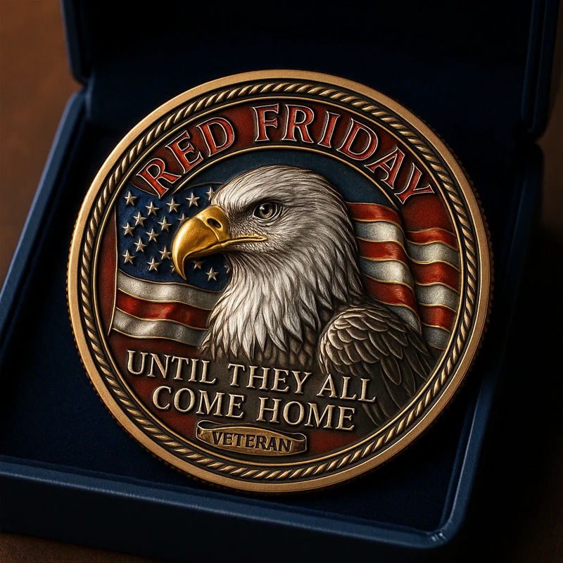 Red Friday Commemorative Coin