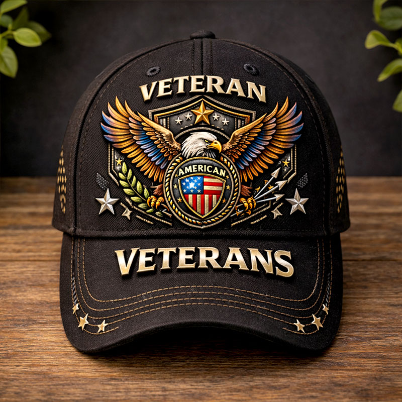 American Veterans Memorial Art Print Hat
