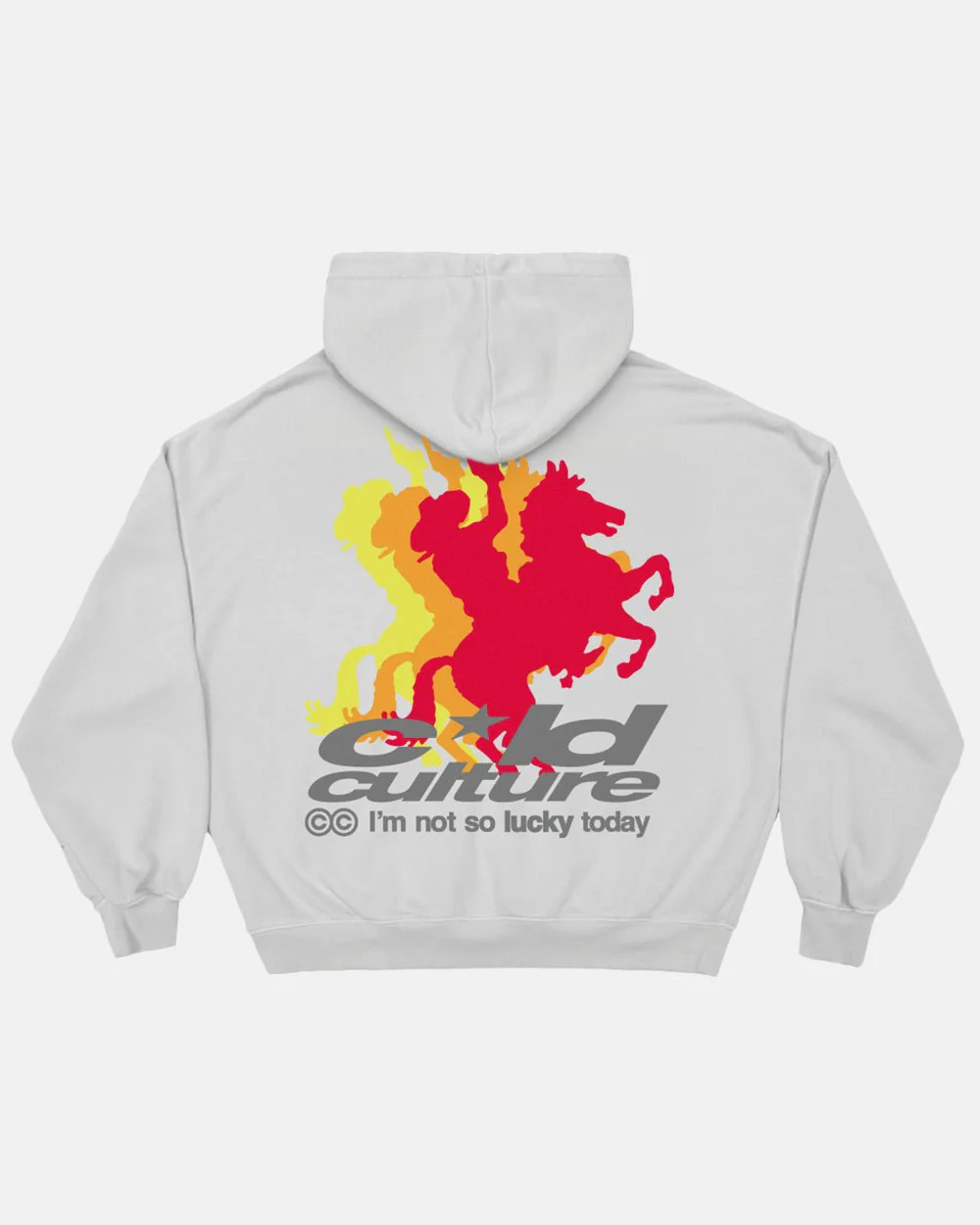 COWBOY HOODIE COOL GREY