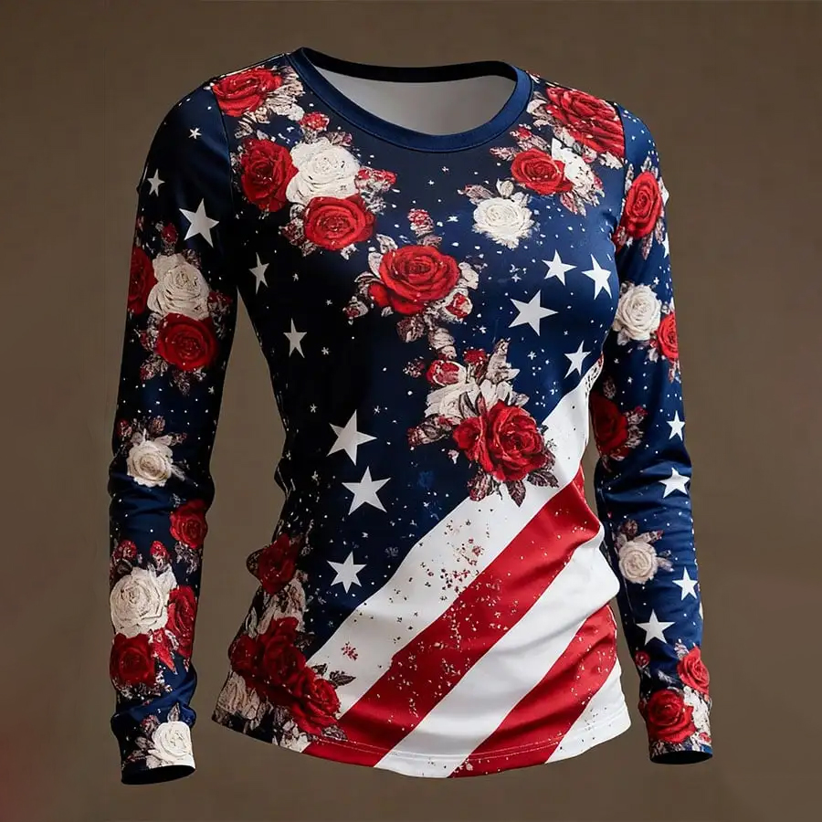 Women's Printed Casual T-shirt