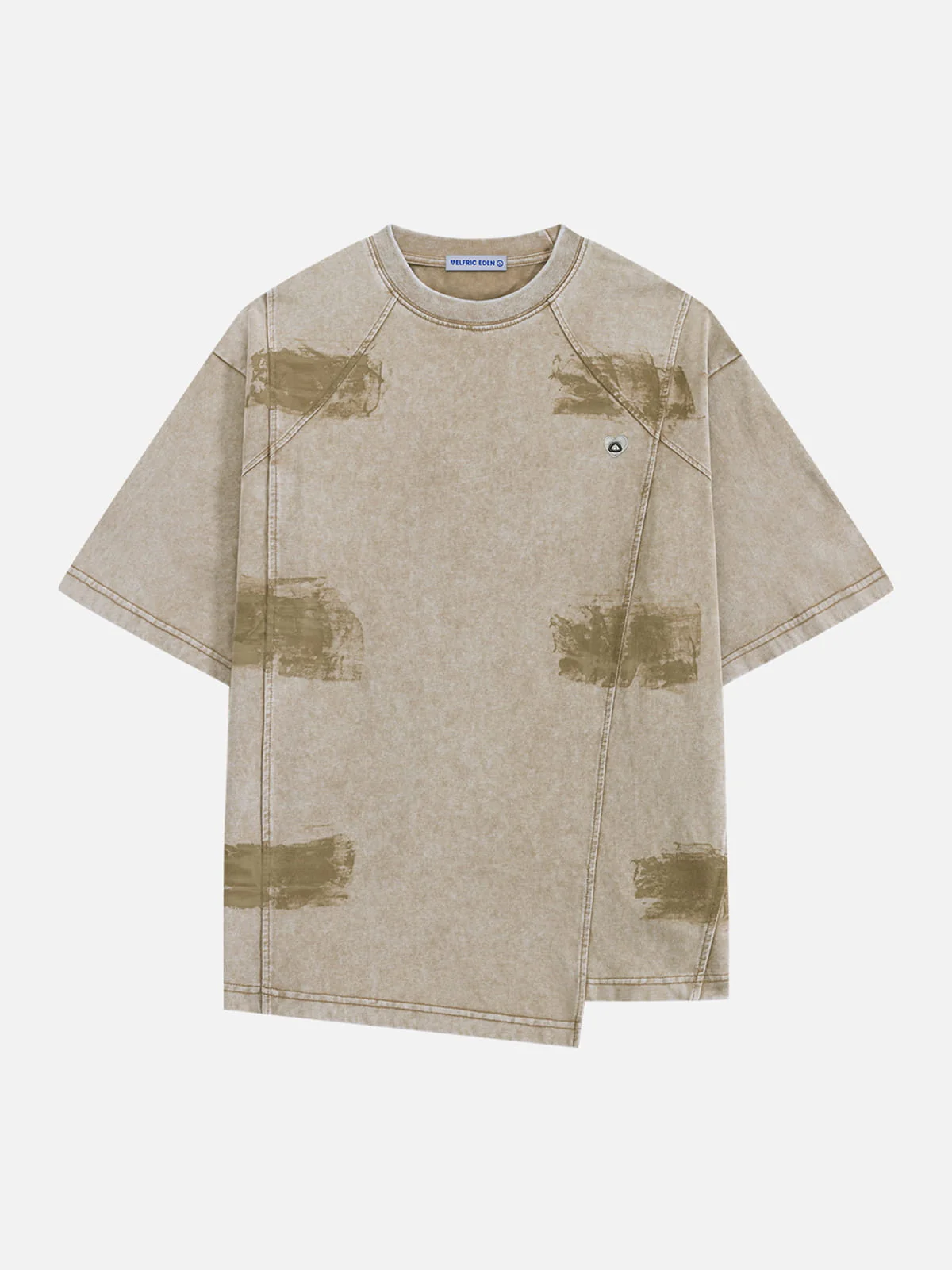 Aelfric Eden Washed Panel Construction Tee