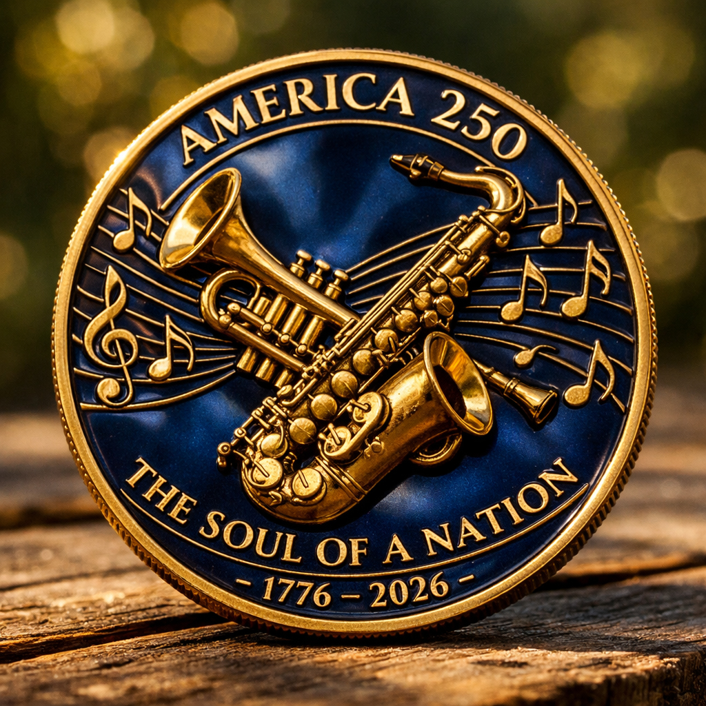 🏆Flash Sale 60% OFF - 1776–2026 American Music Spirit Coin