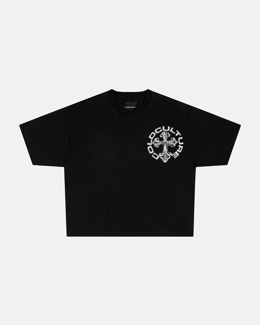 DISCHARGE TEE BLACK