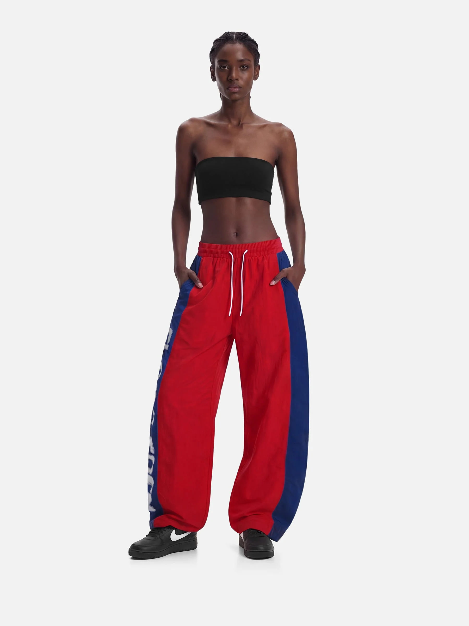 Aelfric Eden Contrast Panel Baggy Track Pants
