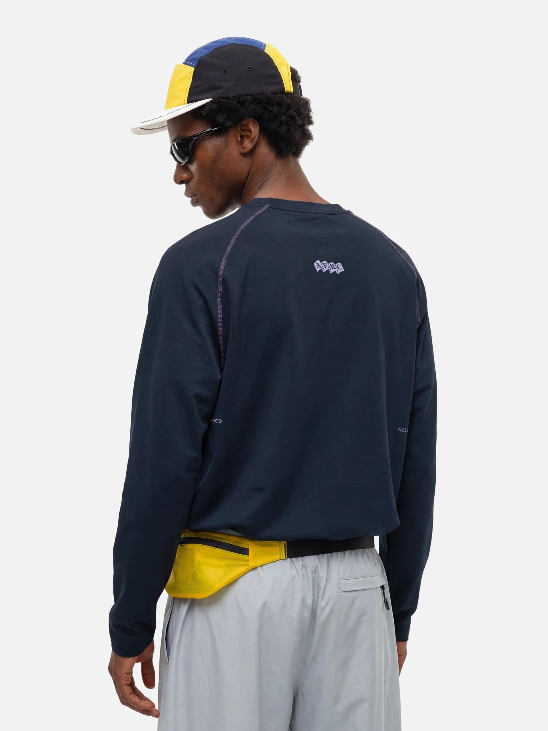 Breezy Active Half Zip Long Sleeve Tee