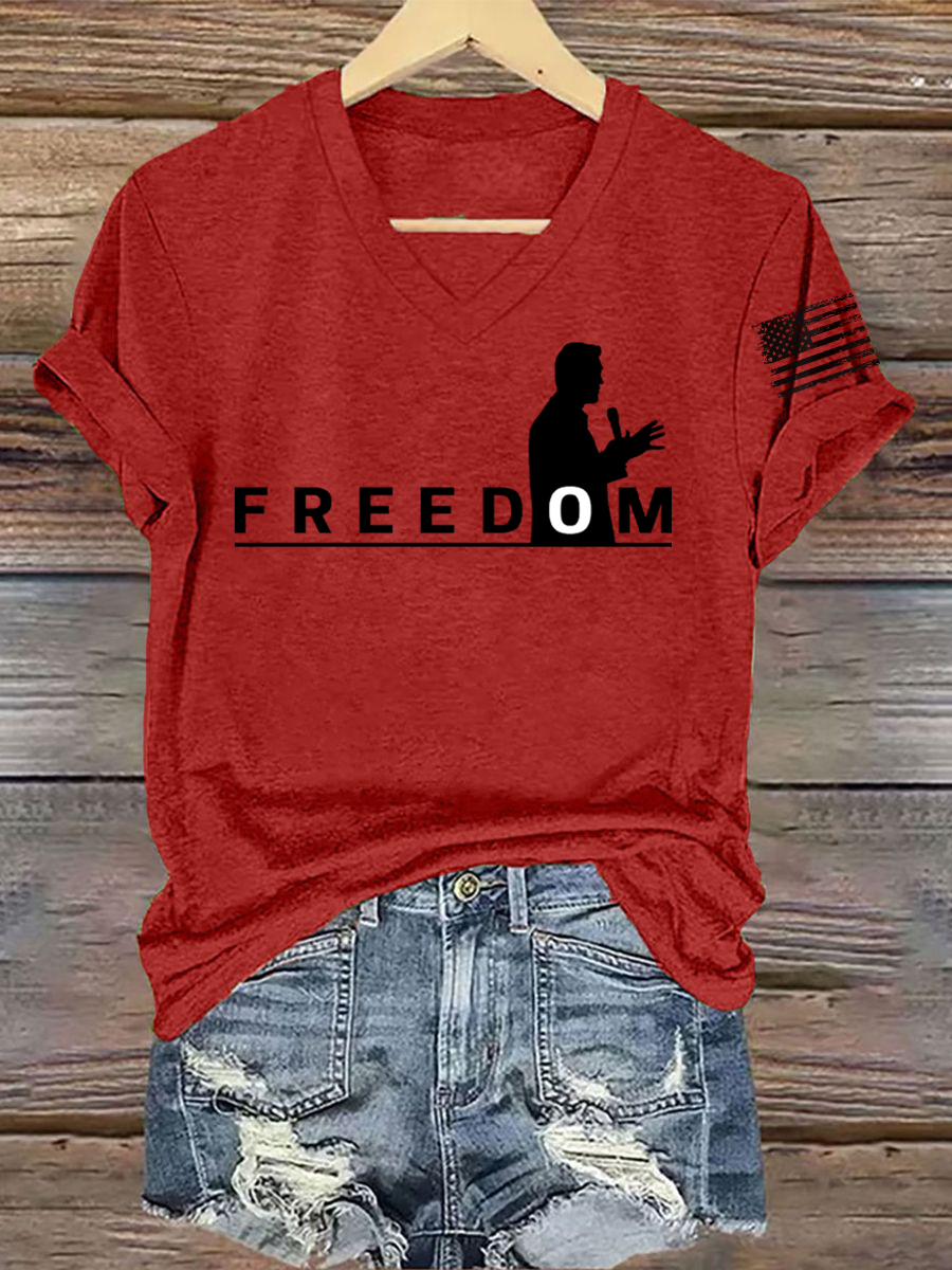 Women's FREEDOM Short Sleeve T-Shirt