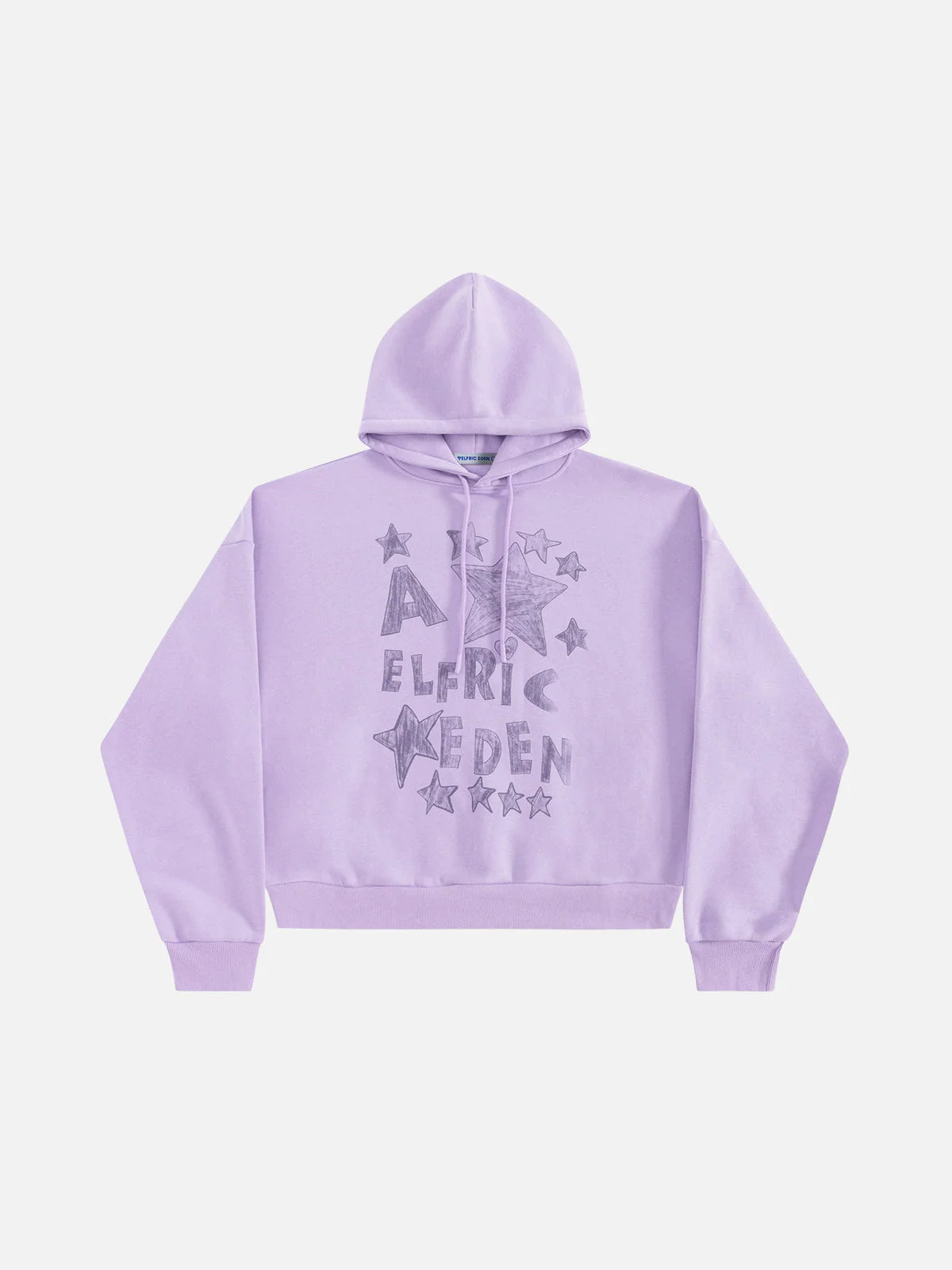 Aelfric Eden Oversized  Graffiti Star Graphic Hoodie