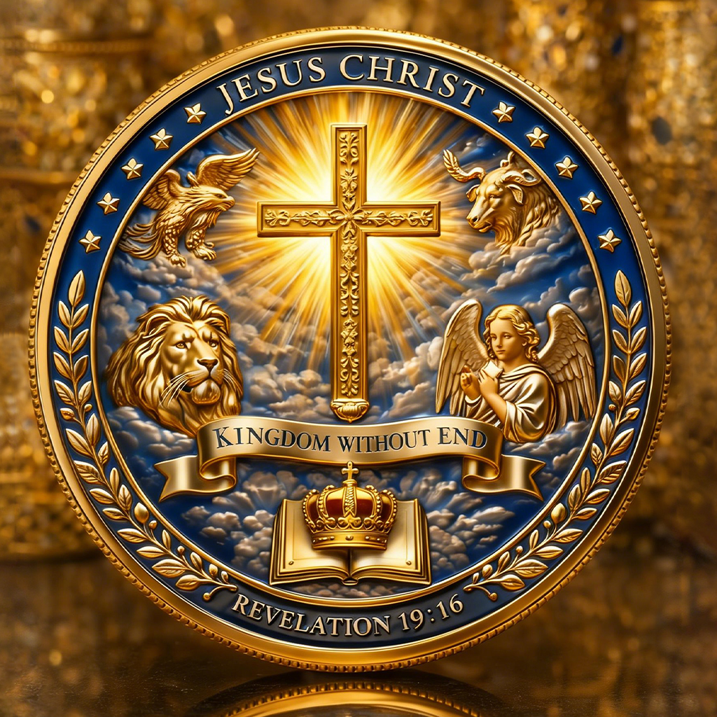 ⚡️Last Day 60% OFF - Jesus Christ King of Kings Commemorative Coin