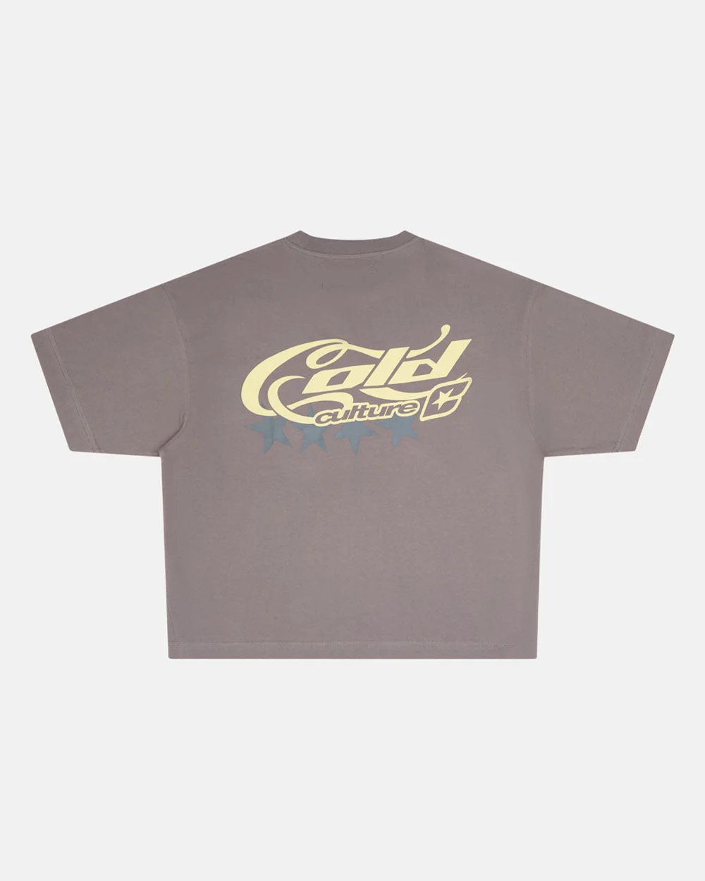 CURLY COLD TEE ASH GREY