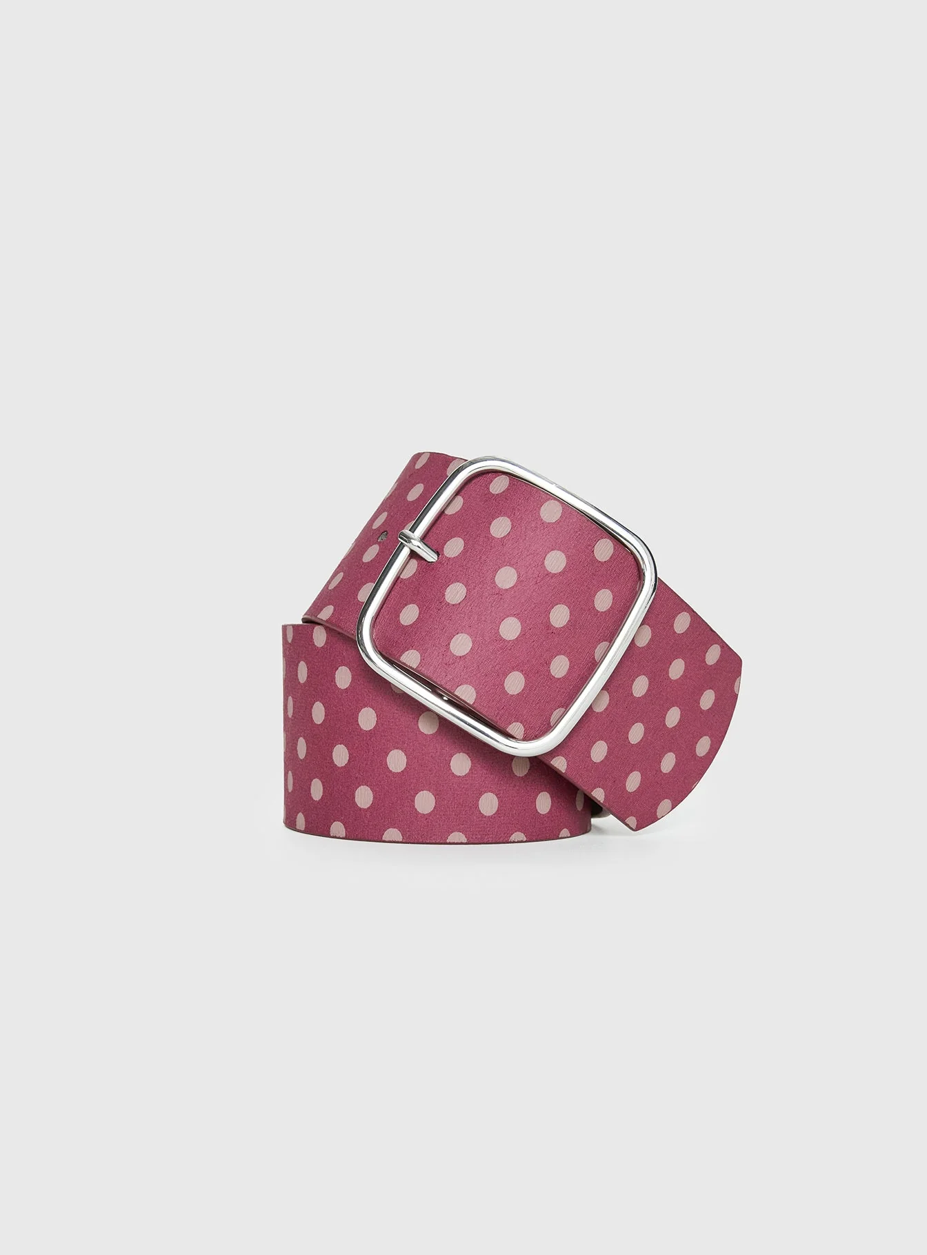 Attley Belt Red Polka