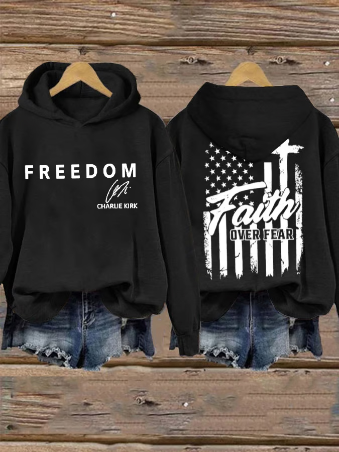 Women's Freedom Is Not Free R.I.P Charlie Kirk  Sweatshirt