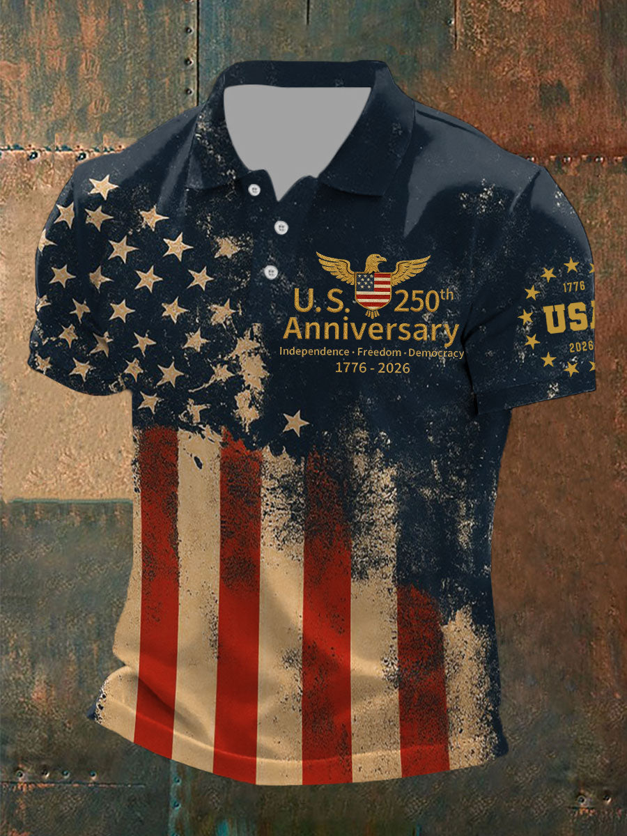 Men's American 250th Anniversary Commemorative T-Shirt