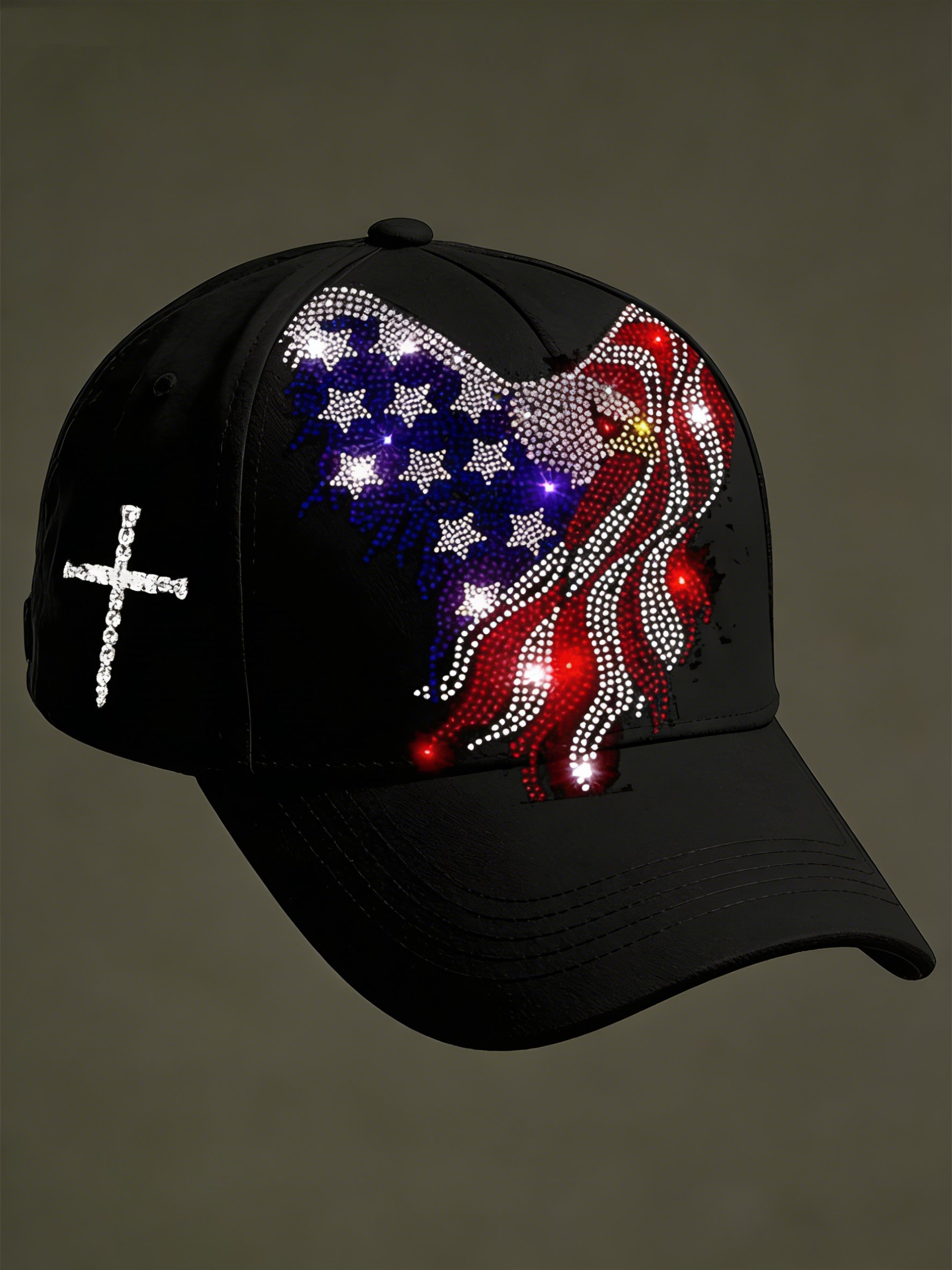 American 250th Anniversary Embroidered Baseball Cap (Unisex)