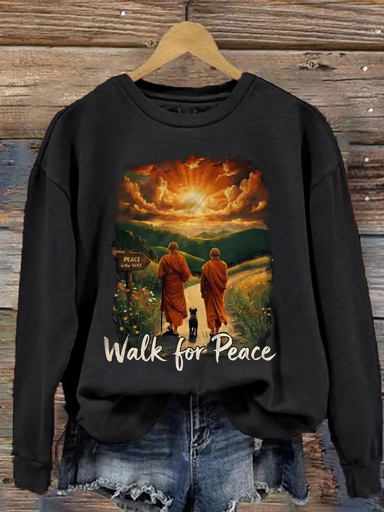 Walk For Peace Women's Sweatshirt
