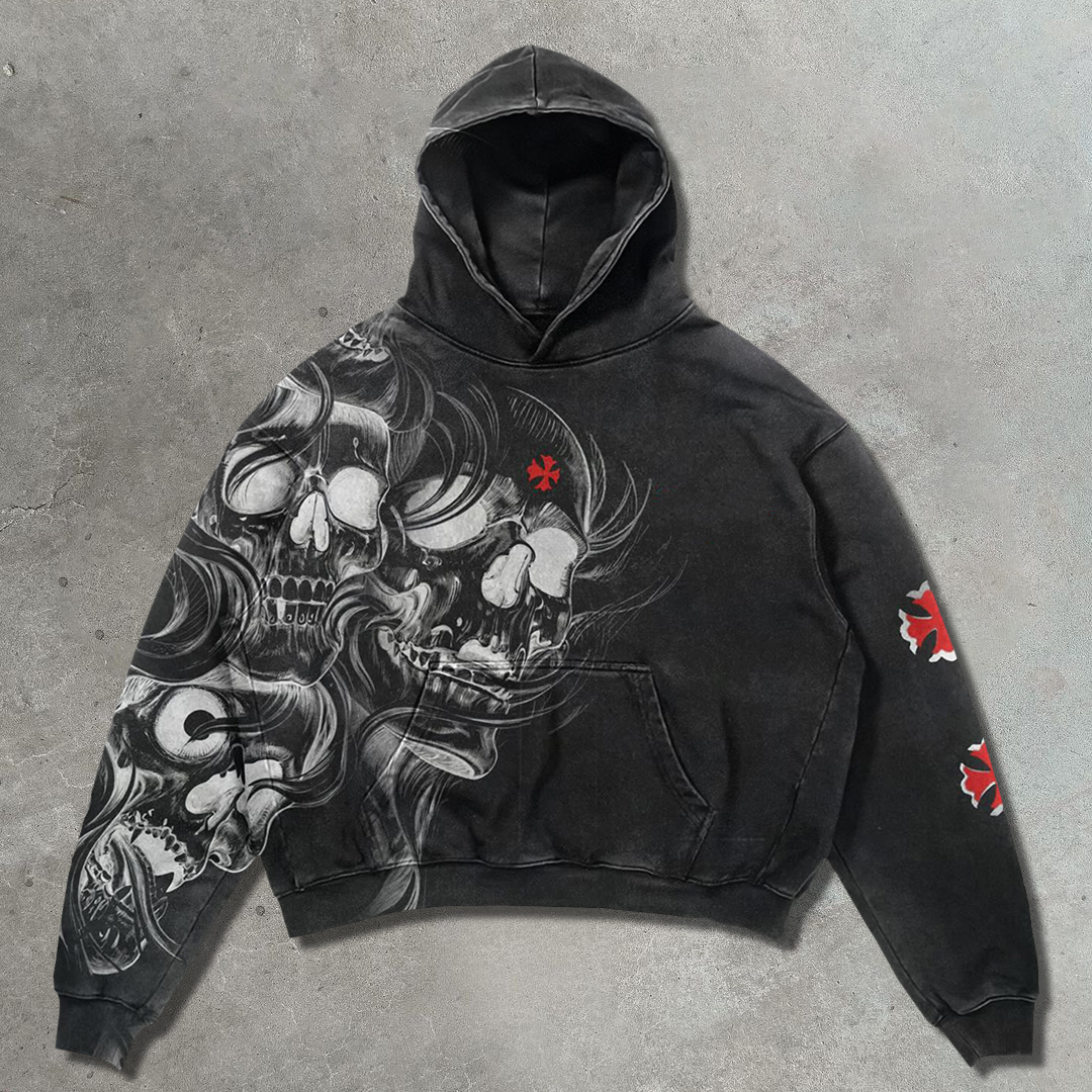 Cross Soul Casual Street Hoodie