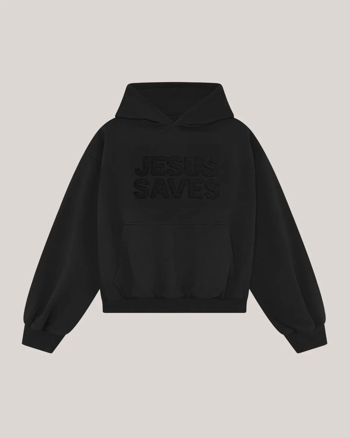 Basic Jesus Saves Hoodie