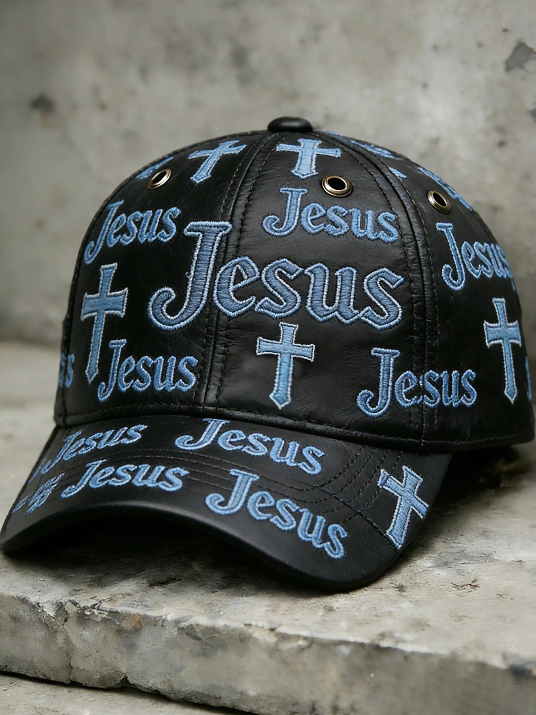 African American faith-themed printed unisex hat