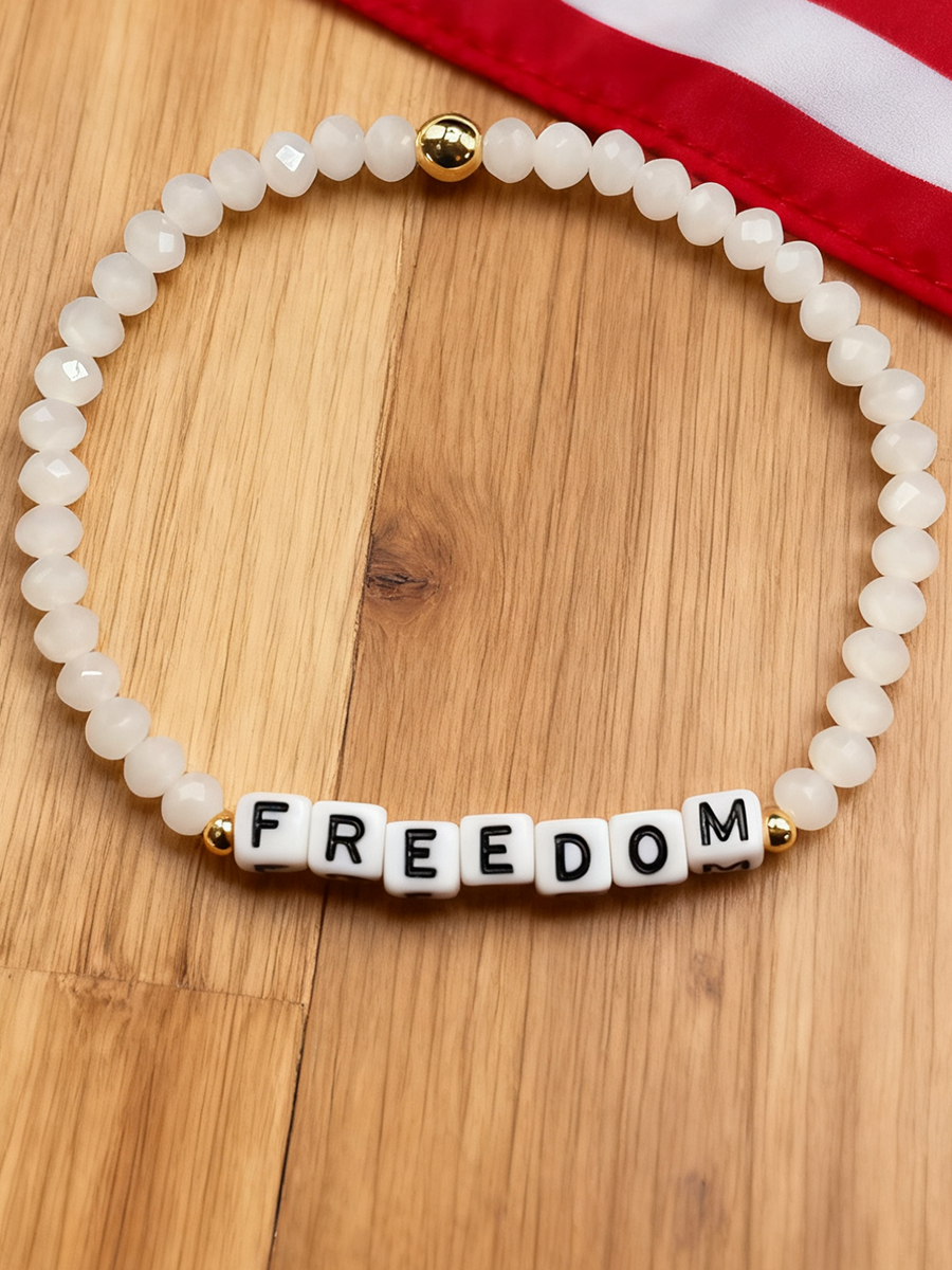 Freedom Beaded Bracelet