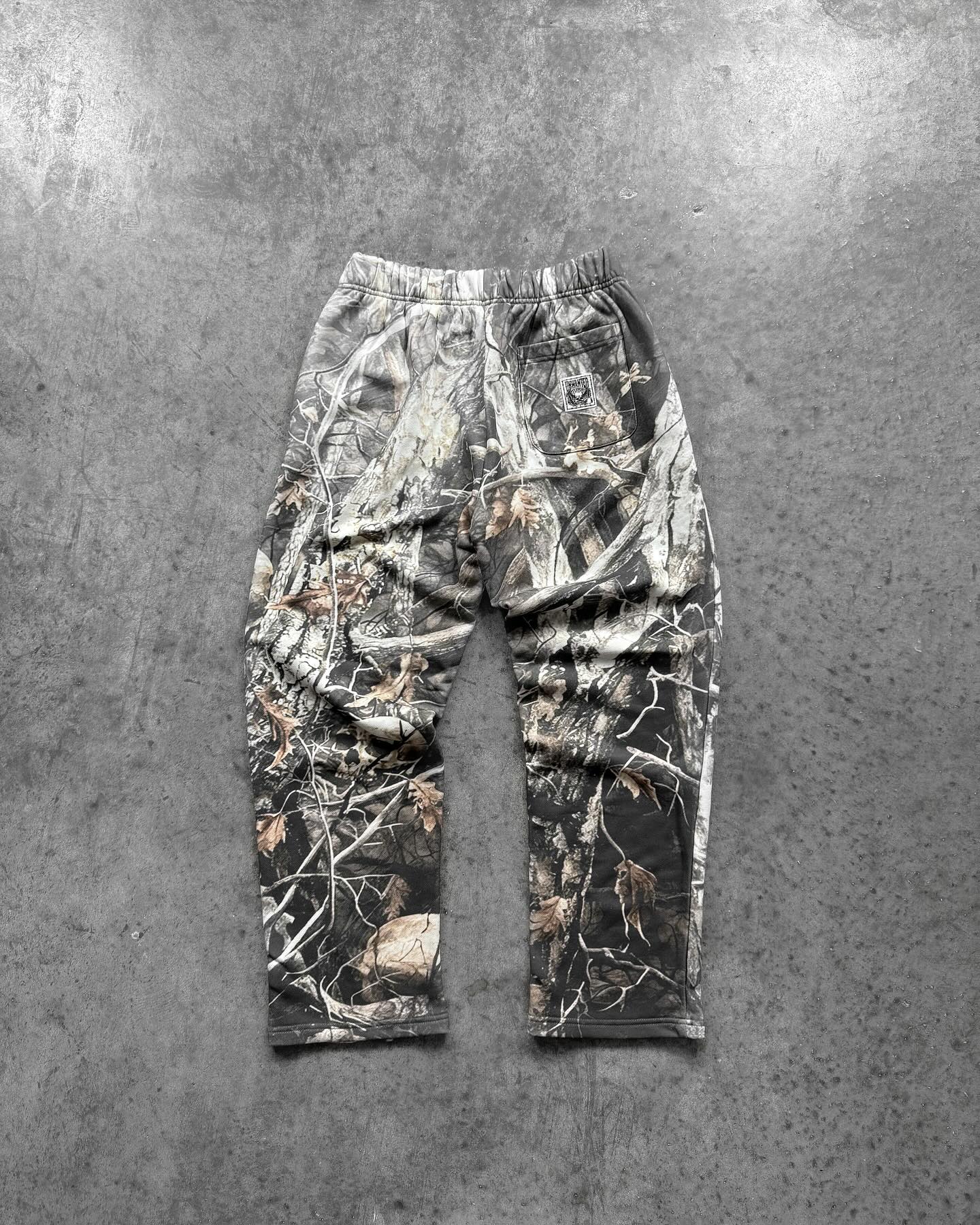 Skull Printed Camo Pants