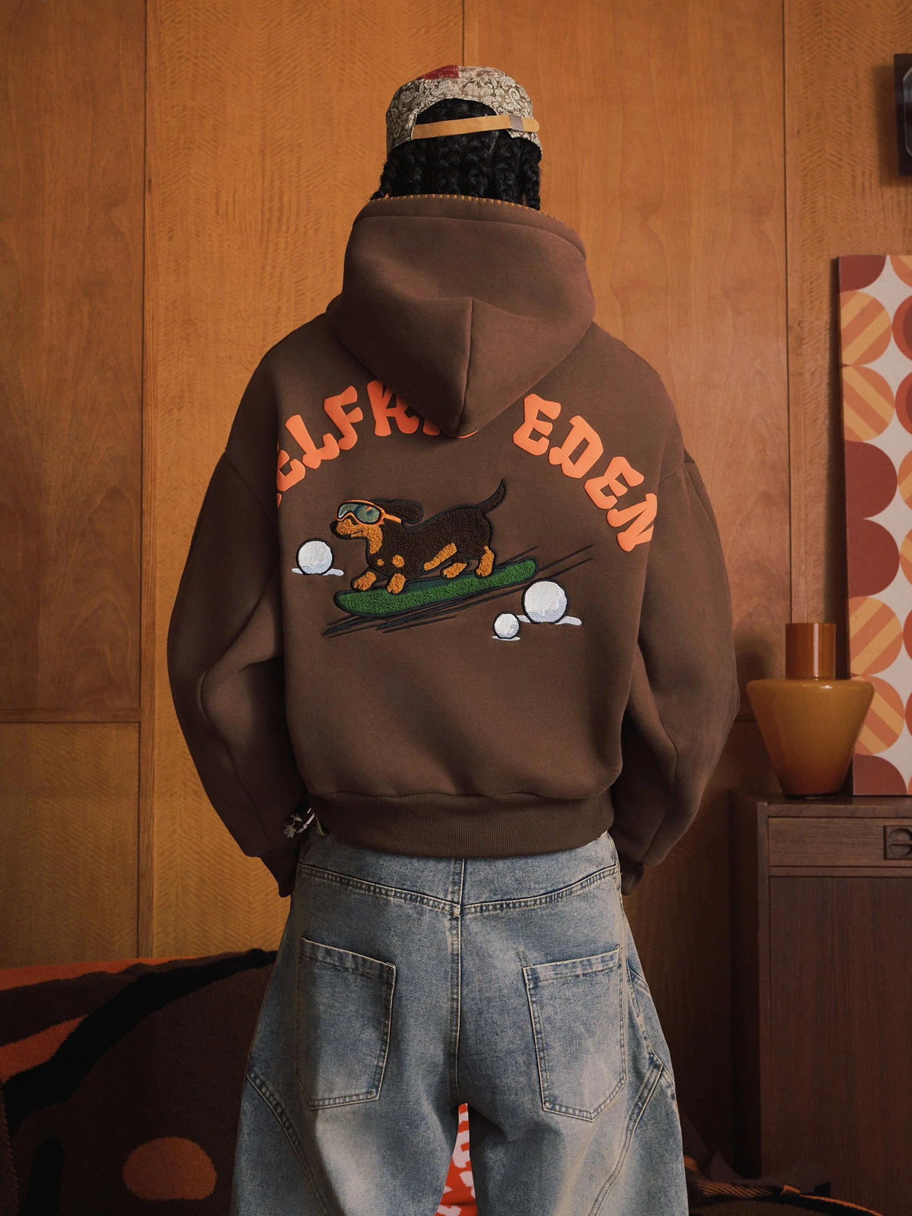 Aelfric Eden Boxy Dachshund Hoodie