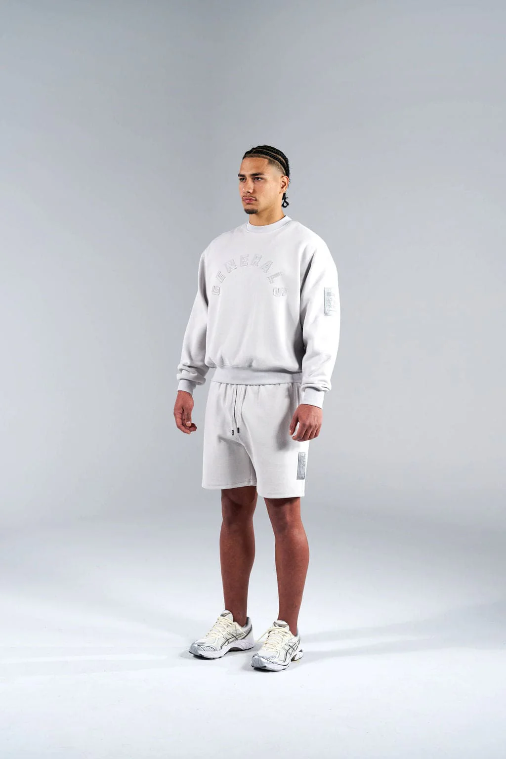 Generals 6 Inch Pique Shorts Nimbus Grey