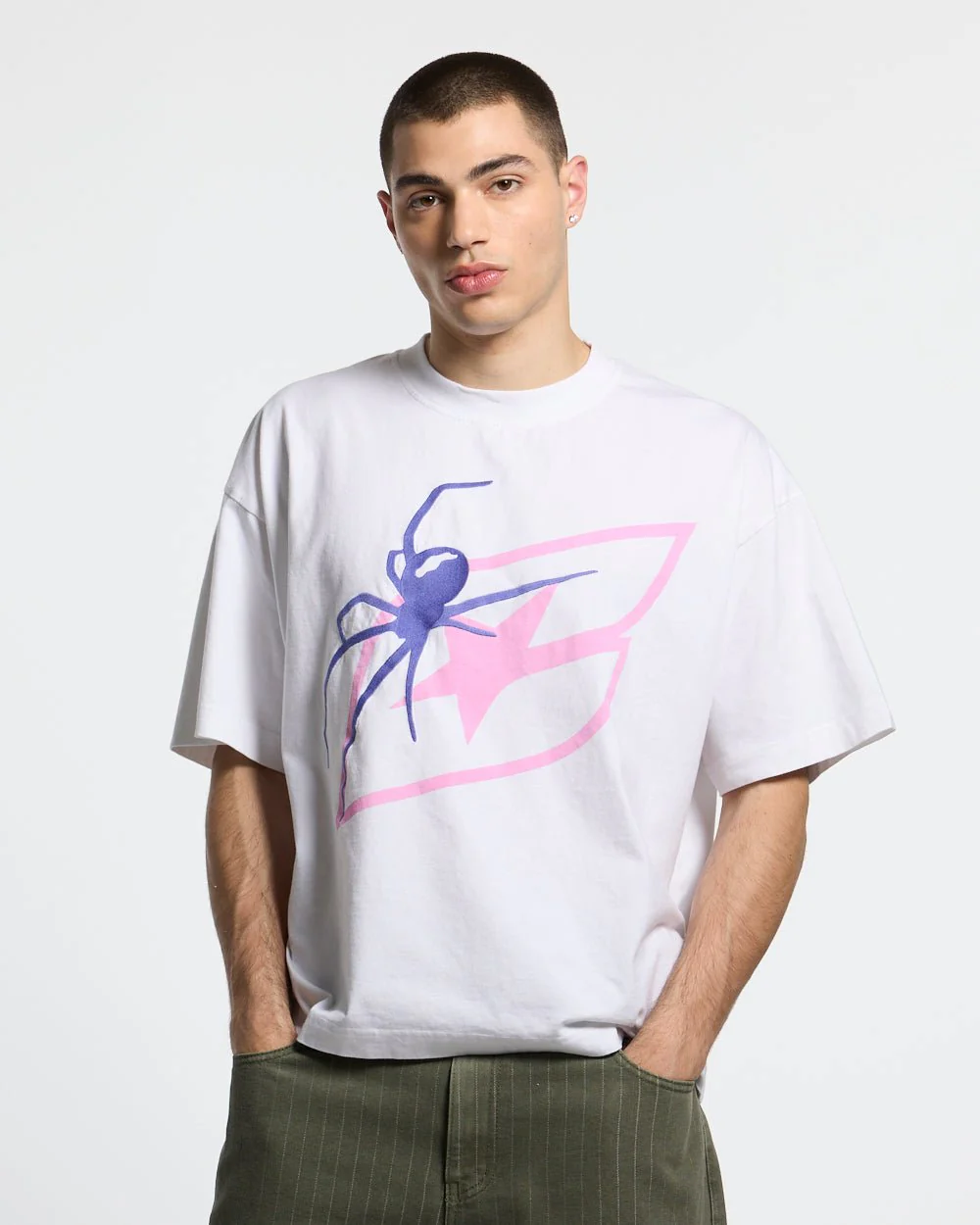 SPIDER TEE WHITE