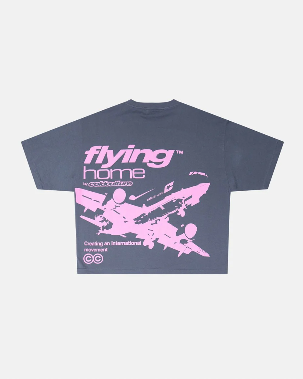 FLYING HOME TEE INDIA INK