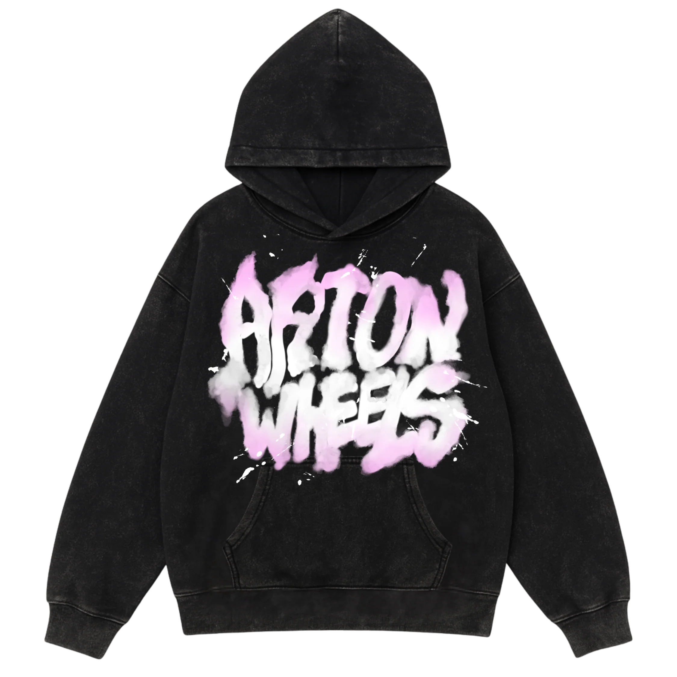 ARTONWHEELS Graff washed hoodie